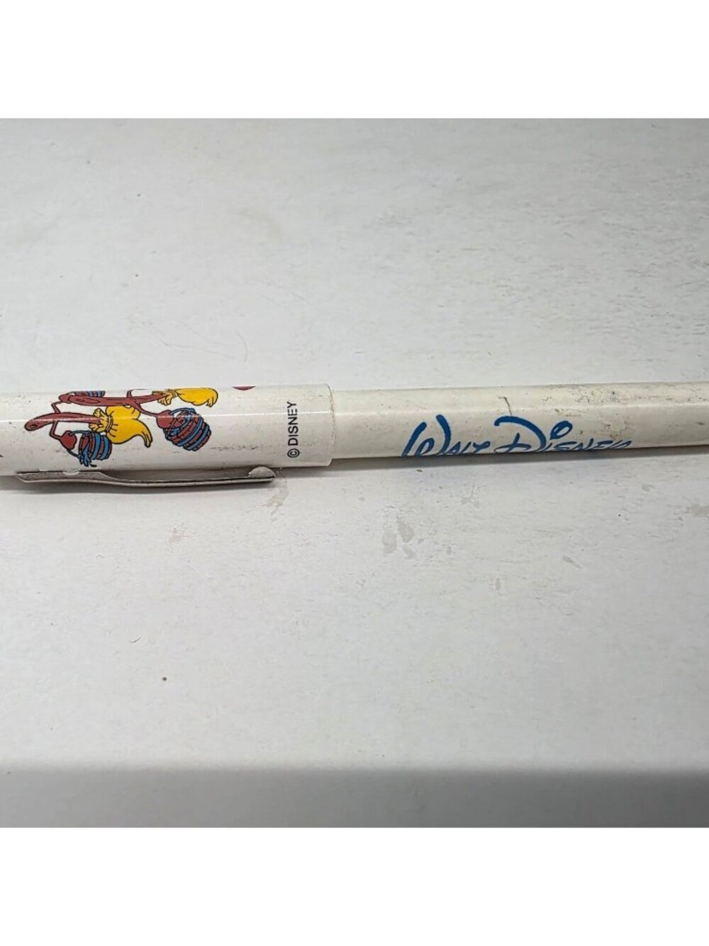 Sorcerer Mickey Donald Duck Disney Home Video Marker Pen White Plastic - Picture 5 of 11